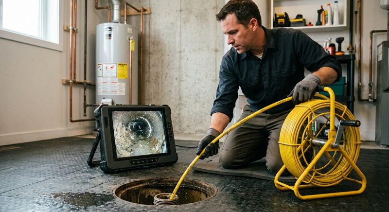 Drain Camera Inspection in Charlotte, NC