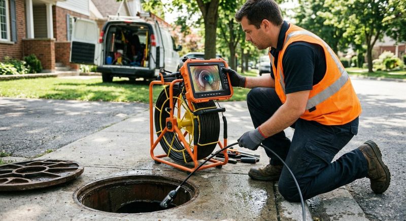 Sewer Line Camera Service in Charlotte, NC