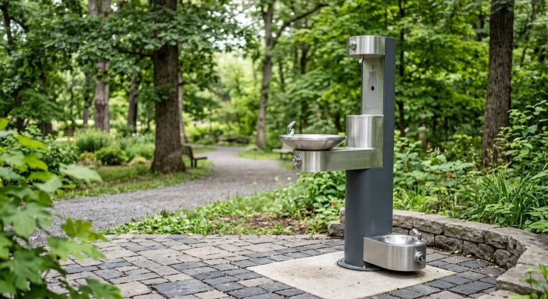 Drinking Fountain Installation in St Louis, MO