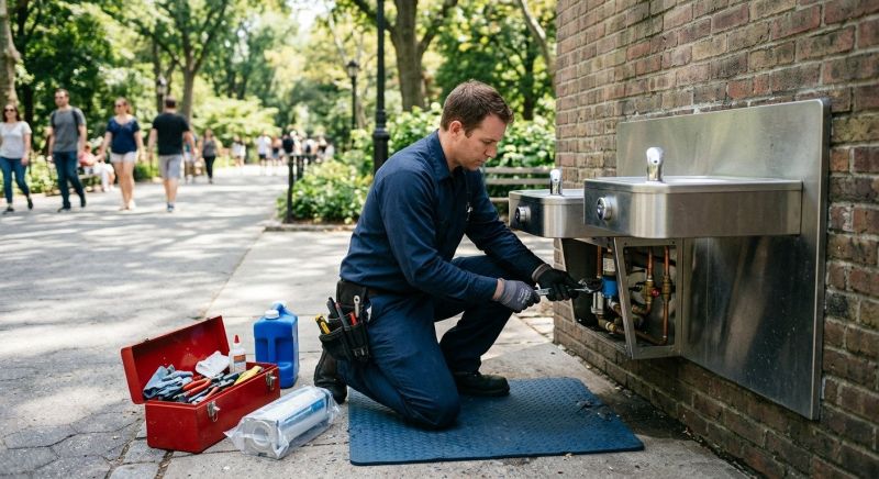Drinking Fountain Replacement in Reno, NV