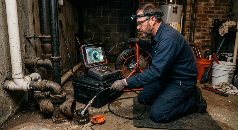 Sewer Drain Inspection Service in Charlotte, NC