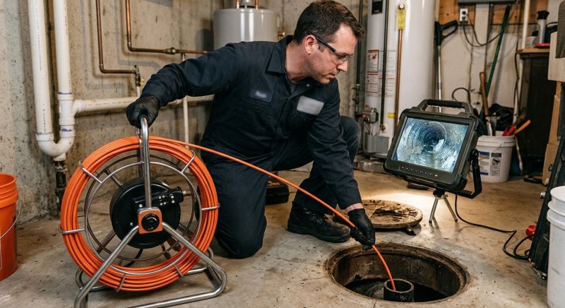 Sewer Line Camera Service in Charlotte, NC